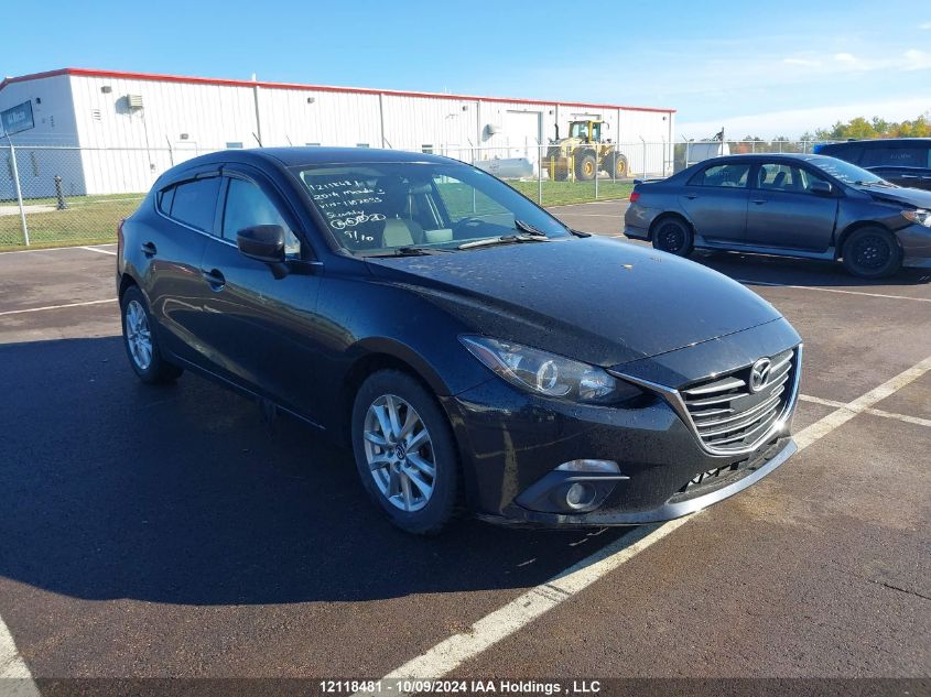 2014 Mazda Mazda3 VIN: JM1BM1L74E1162033 Lot: 12118481