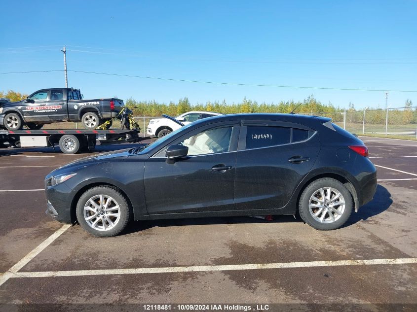 2014 Mazda Mazda3 VIN: JM1BM1L74E1162033 Lot: 12118481