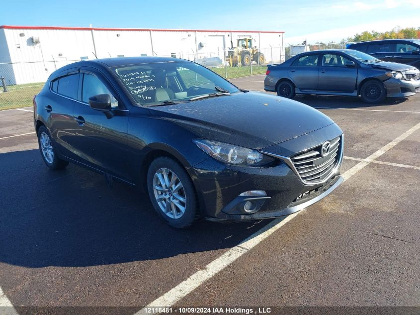 2014 Mazda Mazda3 VIN: JM1BM1L74E1162033 Lot: 12118481