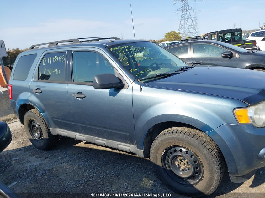 2010 Ford Escape Xlt VIN: 1FMCU0D77AKC26790 Lot: 12118483