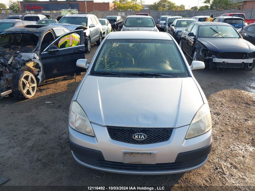 2007 Kia Rio VIN: KNADE123276223435 Lot: 12118492