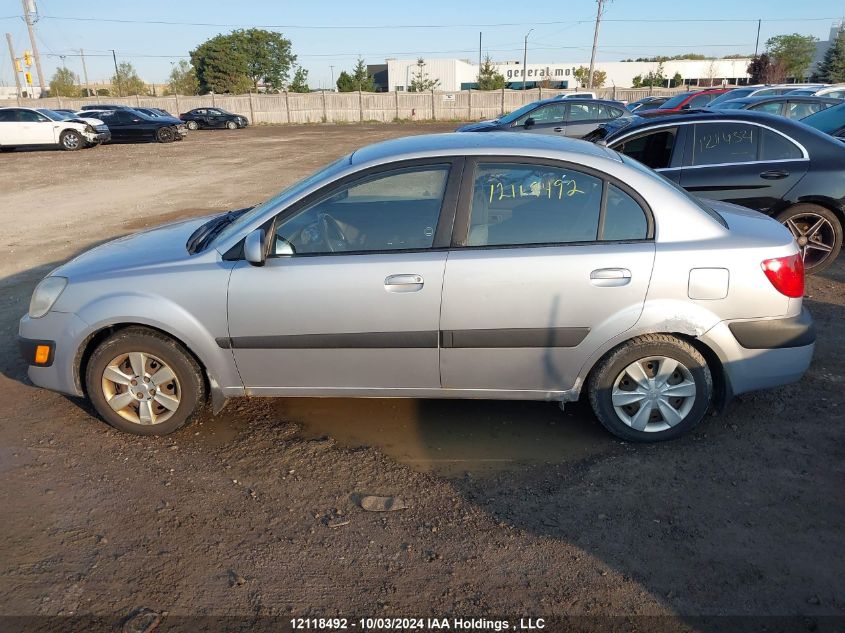 2007 Kia Rio VIN: KNADE123276223435 Lot: 12118492