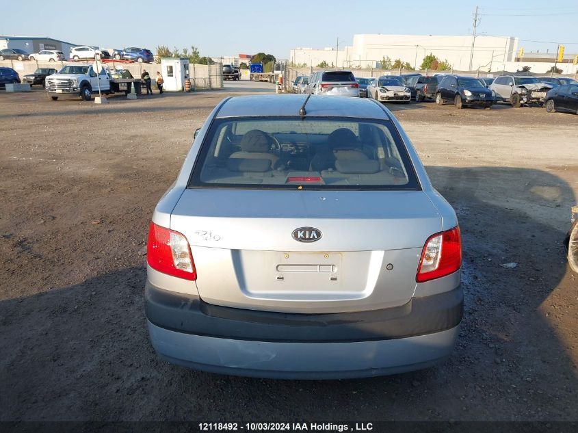 2007 Kia Rio VIN: KNADE123276223435 Lot: 12118492