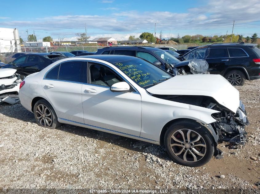 2015 Mercedes-Benz C 300 4Matic VIN: 55SWF4KBXFU018996 Lot: 12118495