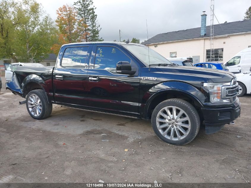 2018 Ford F-150 Limited VIN: 1FTEW1EG5JFA37284 Lot: 12118498