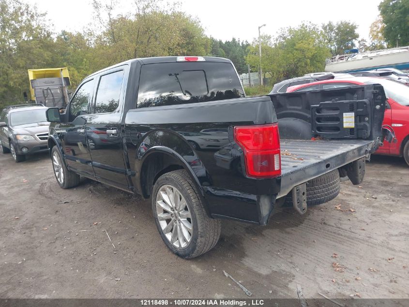 2018 Ford F-150 Limited VIN: 1FTEW1EG5JFA37284 Lot: 12118498