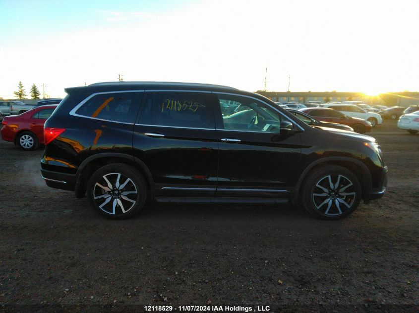 2019 Honda Pilot VIN: 5FNYF6H68KB501025 Lot: 12118529