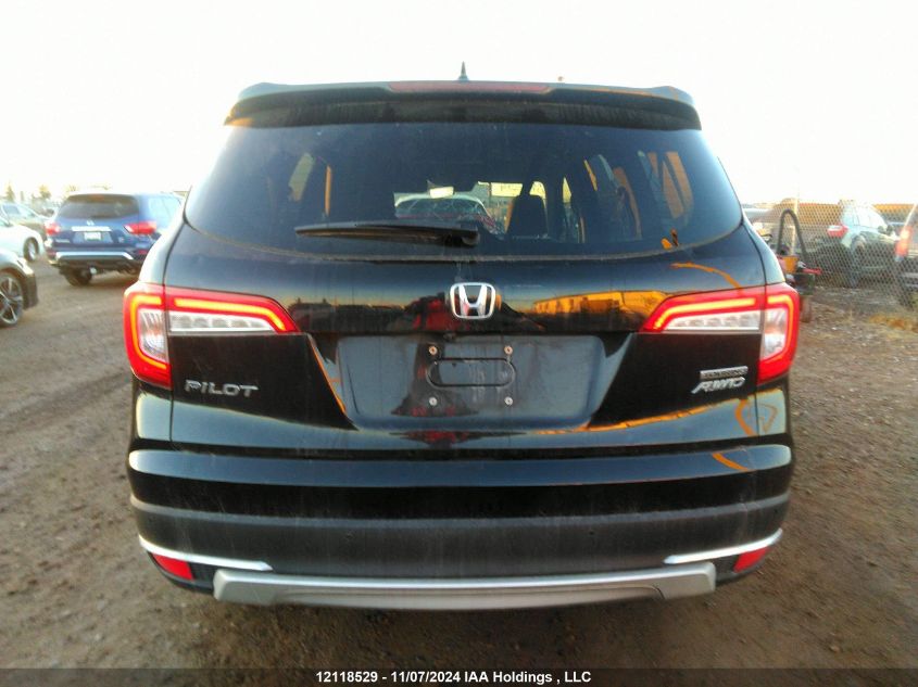 2019 Honda Pilot VIN: 5FNYF6H68KB501025 Lot: 12118529