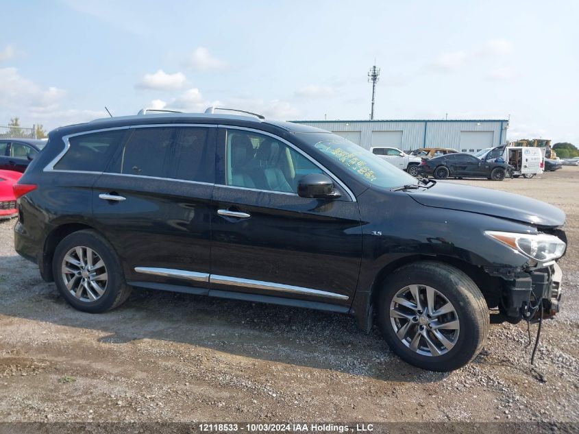 2014 Infiniti Qx60 VIN: 5N1AL0MM8EC552744 Lot: 12118533