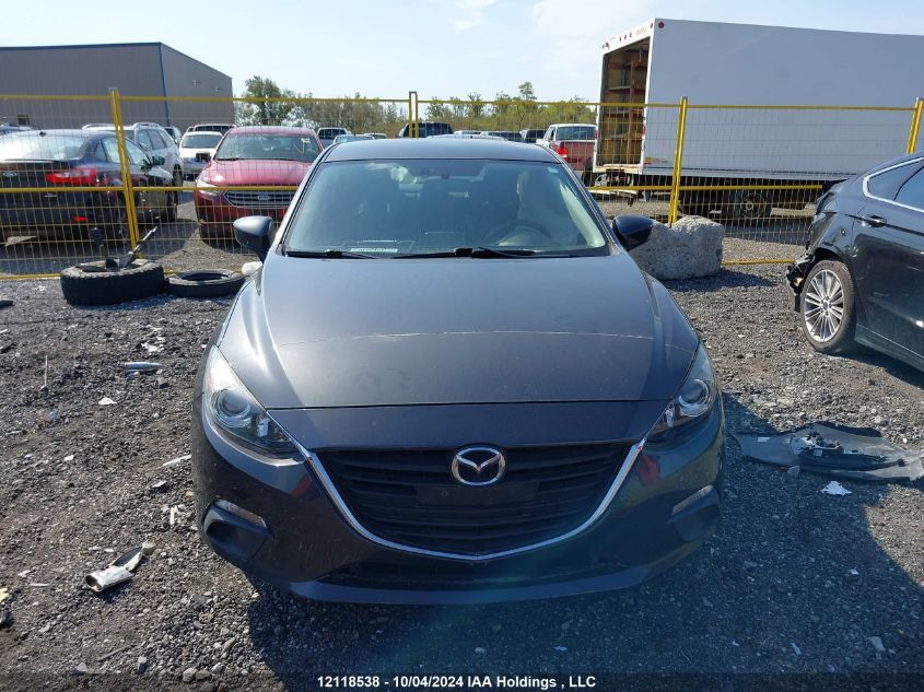 2016 Mazda Mazda3 VIN: 3MZBM1V71GM287944 Lot: 12118538