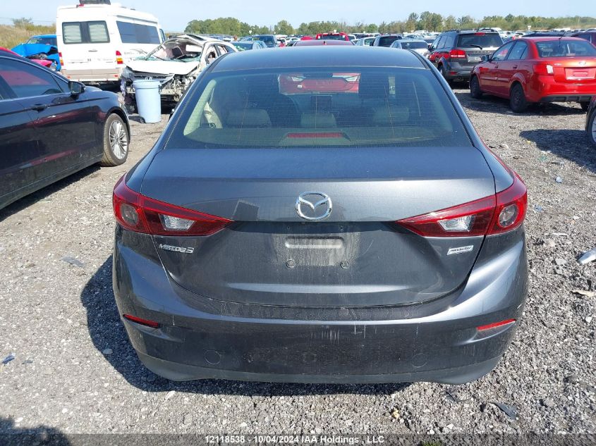 2016 Mazda Mazda3 VIN: 3MZBM1V71GM287944 Lot: 12118538