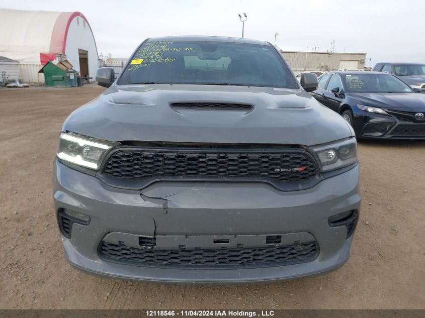 2021 Dodge Durango R/T VIN: 1C4SDJCT8MC609785 Lot: 12118546