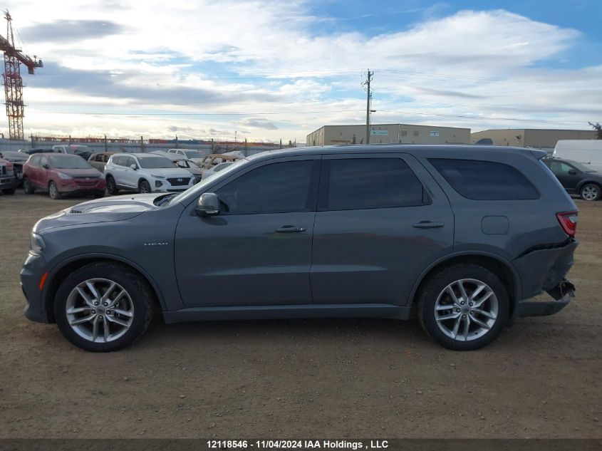 2021 Dodge Durango R/T VIN: 1C4SDJCT8MC609785 Lot: 12118546