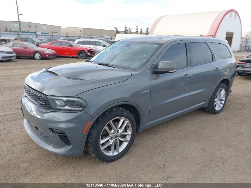 2021 Dodge Durango R/T VIN: 1C4SDJCT8MC609785 Lot: 12118546