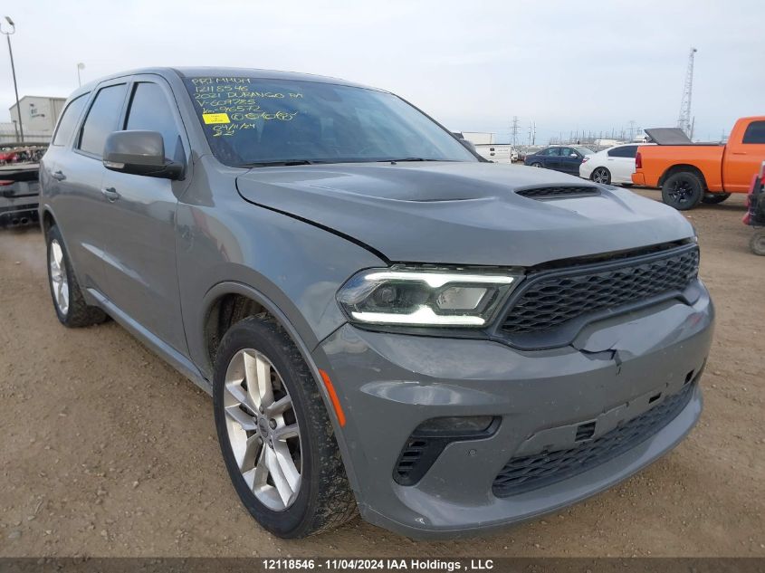 2021 Dodge Durango R/T VIN: 1C4SDJCT8MC609785 Lot: 12118546