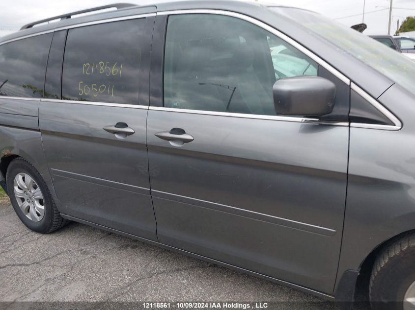 2009 Honda Odyssey Ex VIN: 5FNRL38409B505011 Lot: 12118561