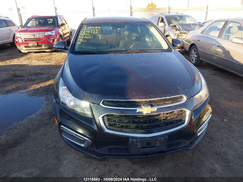 2015 Chevrolet Cruze VIN: 1G1PC5SB7F7243752 Lot: 12118583