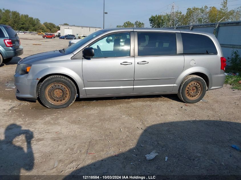 2014 Dodge Grand Caravan Se VIN: 2C4RDGBG1ER116349 Lot: 12118584