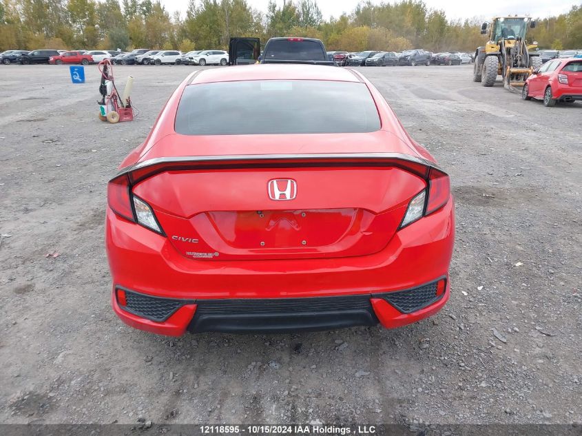 2016 Honda Civic VIN: 2HGFC4B51GH401839 Lot: 12118595