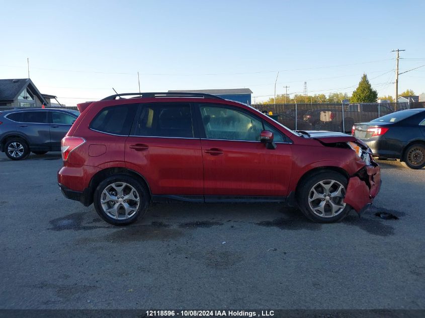 2015 Subaru Forester 2.5I Touring VIN: JF2SJCTCXFH537886 Lot: 12118596