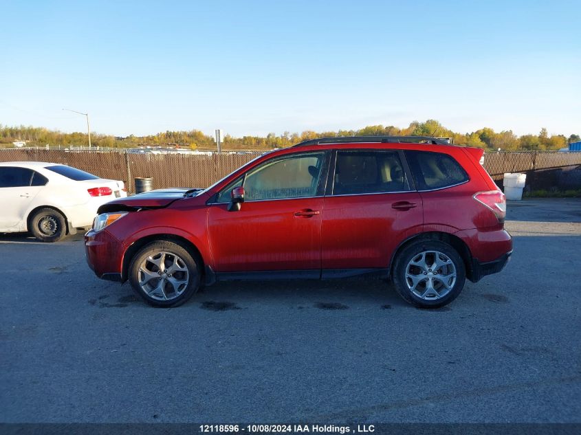 2015 Subaru Forester 2.5I Touring VIN: JF2SJCTCXFH537886 Lot: 12118596