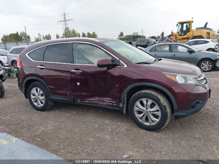 2012 Honda Cr-V Touring VIN: 2HKRM4H90CH112861 Lot: 12118597