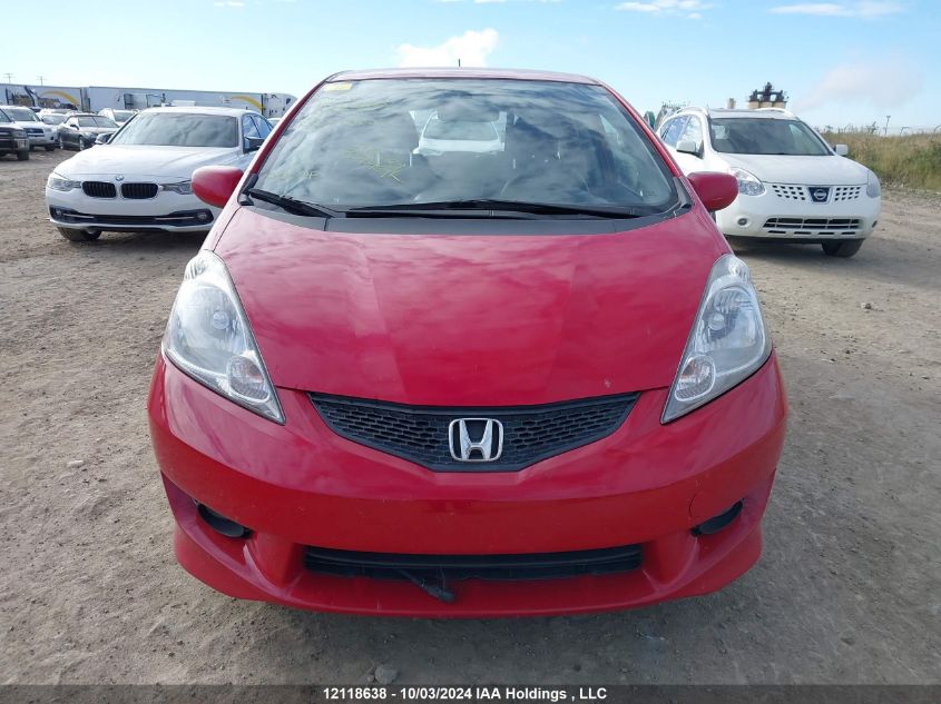 2009 Honda Fit VIN: JHMGE88889S813613 Lot: 12118638