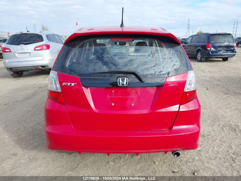 2009 Honda Fit VIN: JHMGE88889S813613 Lot: 12118638