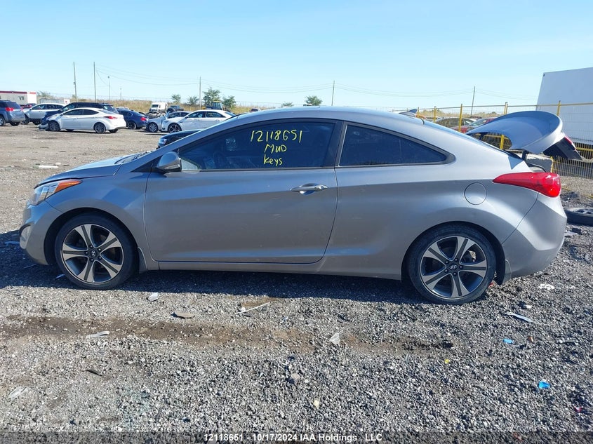 2013 Hyundai Elantra VIN: KMHDH6AE5DU000349 Lot: 12118651