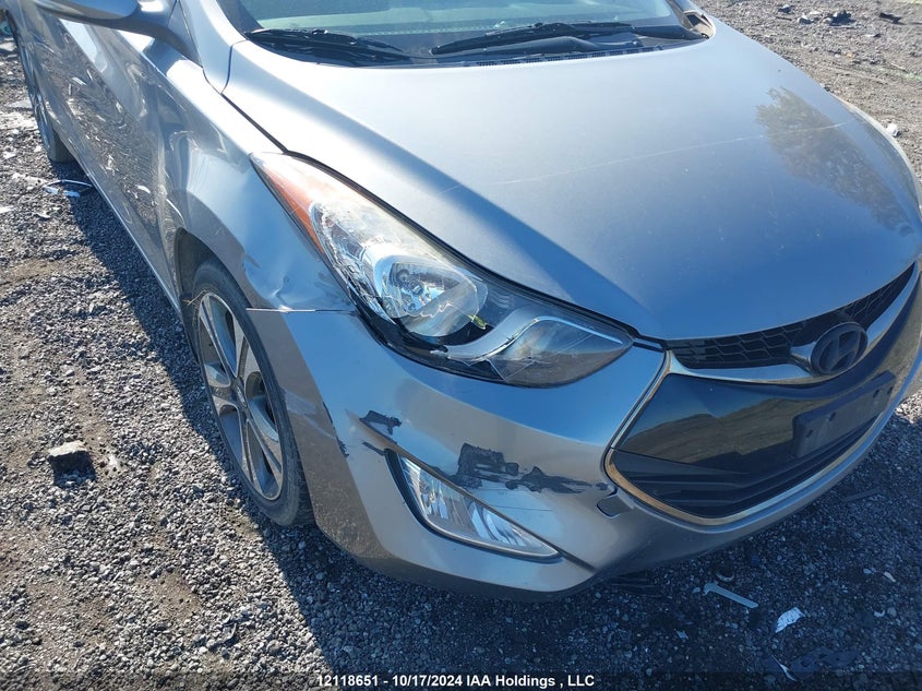 2013 Hyundai Elantra VIN: KMHDH6AE5DU000349 Lot: 12118651