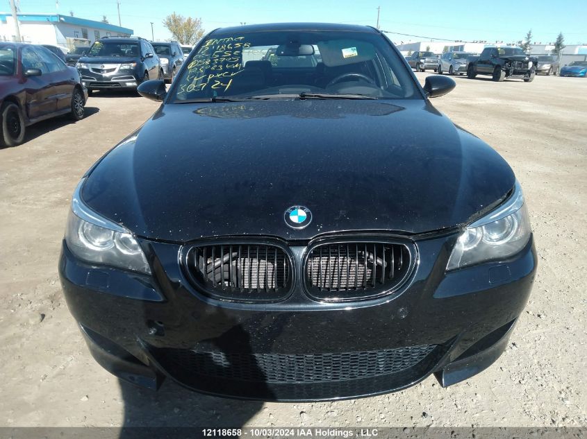 2006 BMW M5 VIN: WBSNB93506B583705 Lot: 12118658