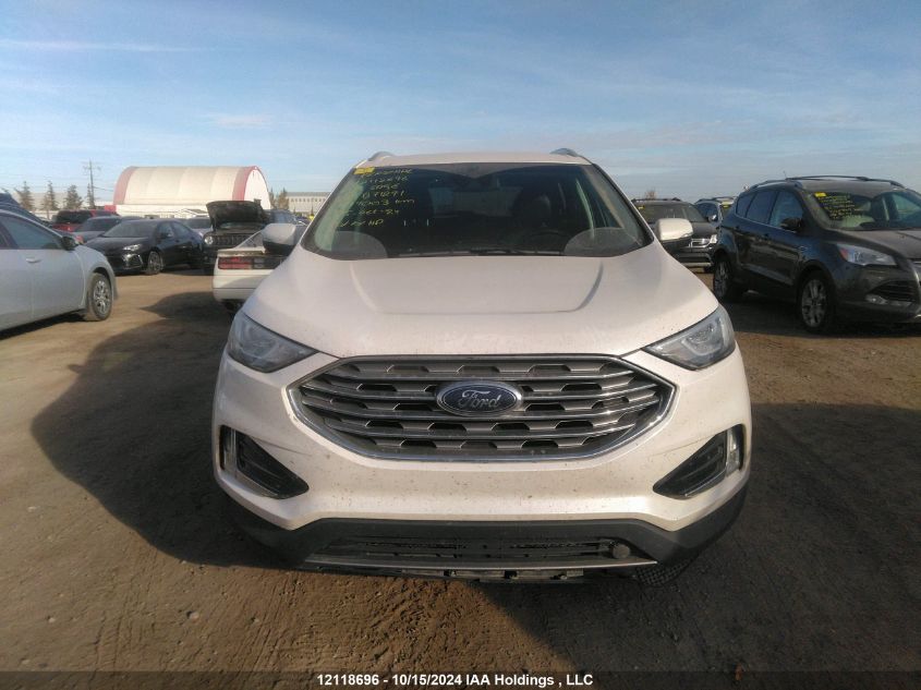 2019 Ford Edge Sel VIN: 2FMPK4J93KBB71271 Lot: 12118696