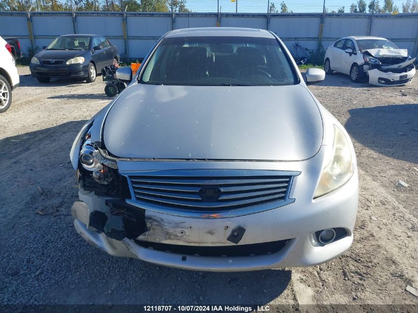 2010 Infiniti G37X VIN: JN1CV6AR2AM455492 Lot: 12118707
