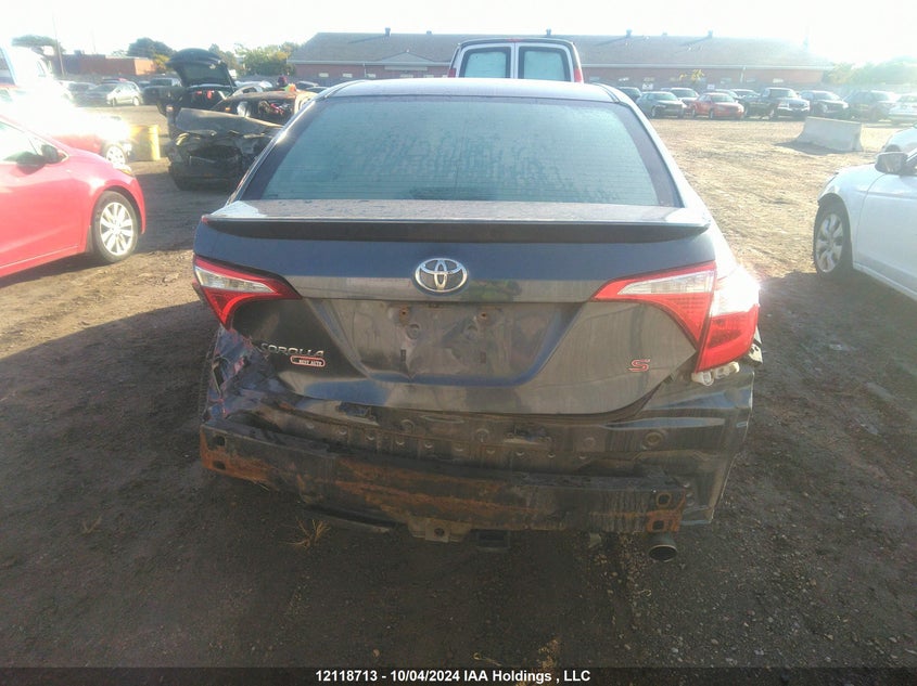 2015 Toyota Corolla S VIN: 2T1BURHE6FC281513 Lot: 12118713