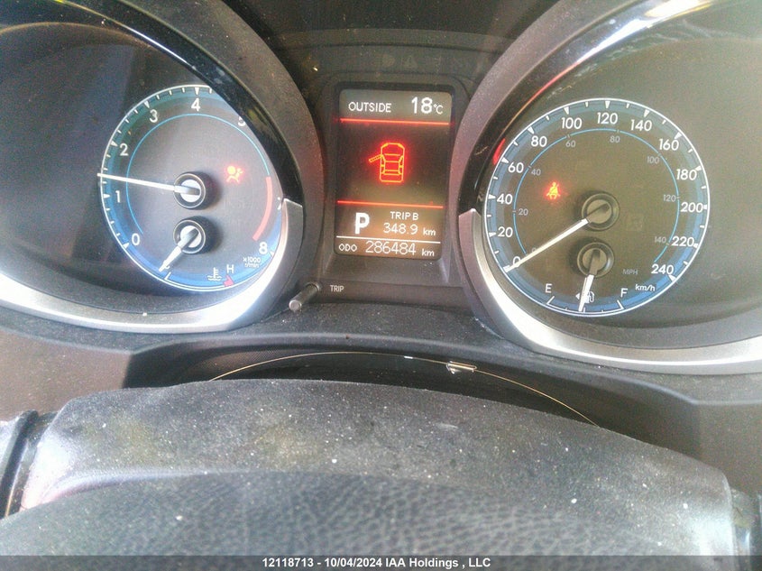 2015 Toyota Corolla S VIN: 2T1BURHE6FC281513 Lot: 12118713