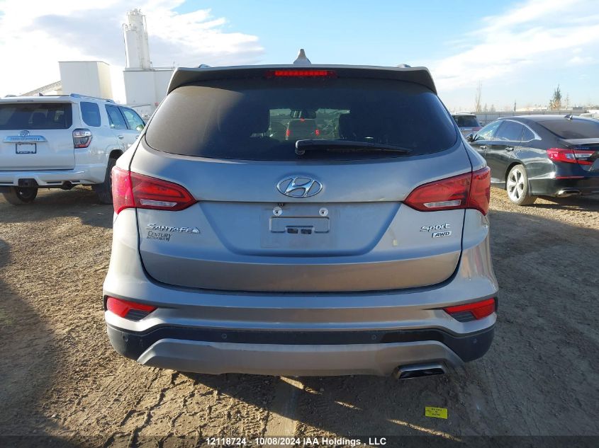 2017 Hyundai Santa Fe Sport VIN: 5XYZUDLB6HG475142 Lot: 12118724