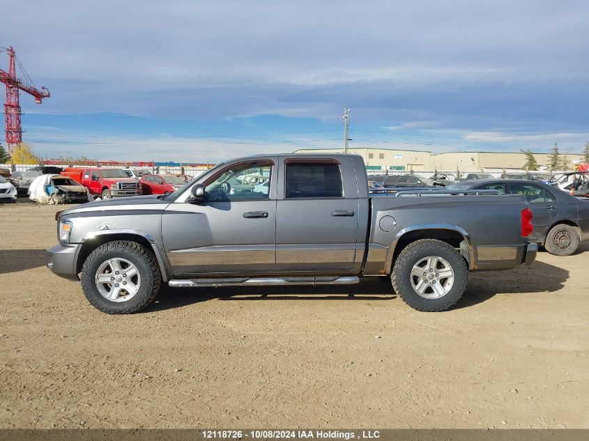 2008 Dodge Dakota Quad Slt VIN: 1D7HW48N48S527196 Lot: 12118726