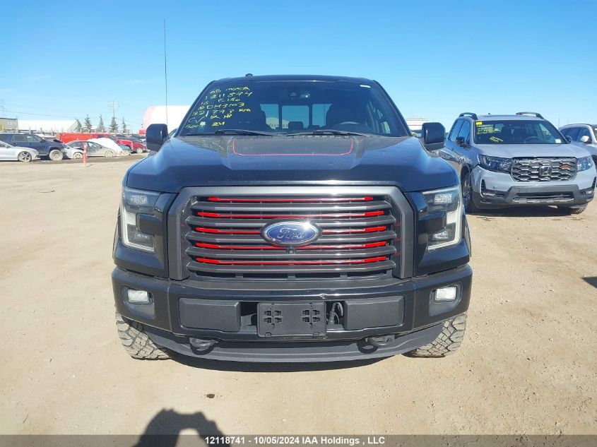 1FTEW1EF4GFD43103 2016 Ford F150 Supercrew