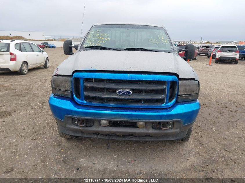 2004 Ford F350 Srw Super Duty VIN: 1FTSW31P04ED79630 Lot: 12118771