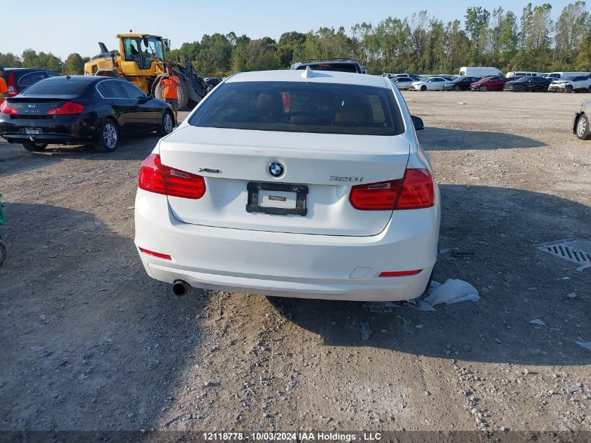 2013 BMW 3 Series VIN: WBA3C3C57DF982512 Lot: 12118778