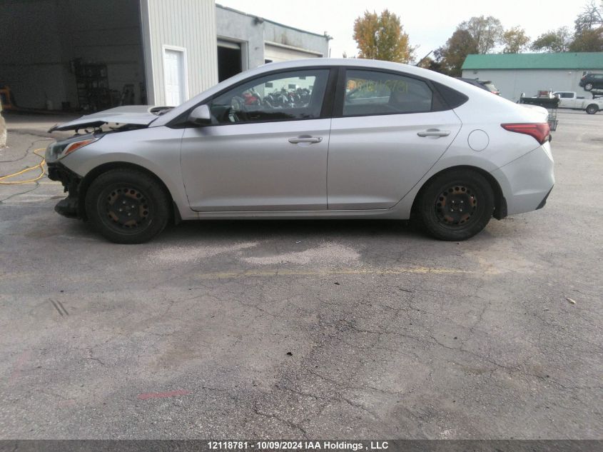 2019 Hyundai Accent Se/Sel VIN: 3KPC24A37KE045891 Lot: 12118781