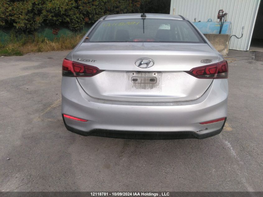 2019 Hyundai Accent Se/Sel VIN: 3KPC24A37KE045891 Lot: 12118781