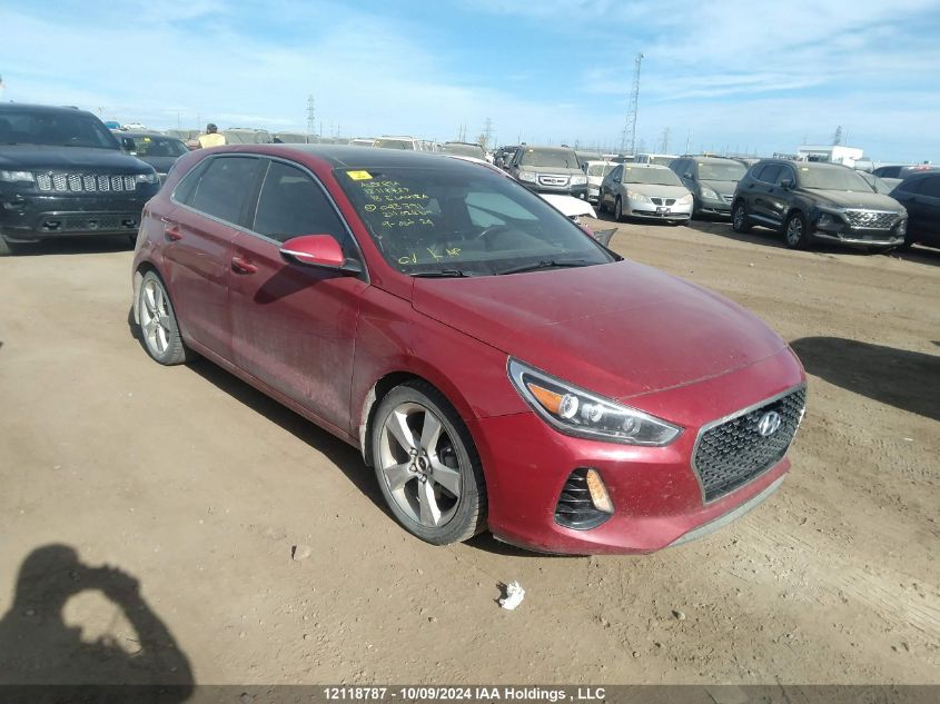 KMHH55LCXJU043791 2018 HYUNDAI ELANTRA - Image 1