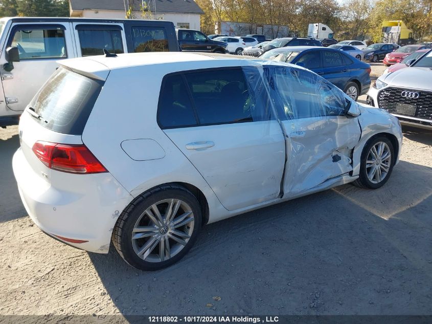 2016 Volkswagen Golf VIN: 3VW217AUXGM032538 Lot: 12118802