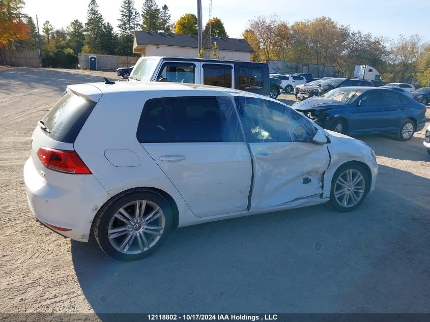 2016 Volkswagen Golf VIN: 3VW217AUXGM032538 Lot: 12118802