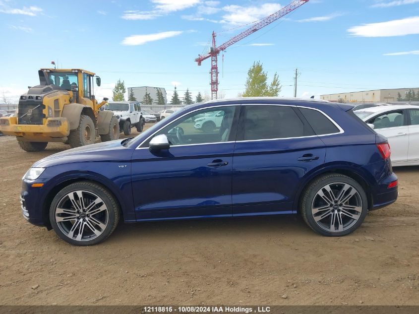 2018 Audi Sq5 VIN: WA1C4AFY6J2113388 Lot: 12118815