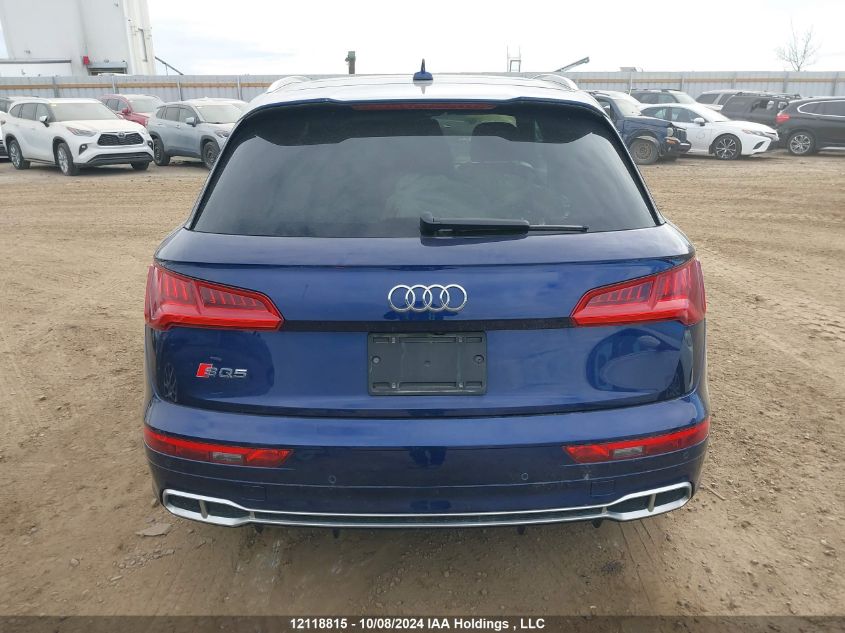 2018 Audi Sq5 VIN: WA1C4AFY6J2113388 Lot: 12118815