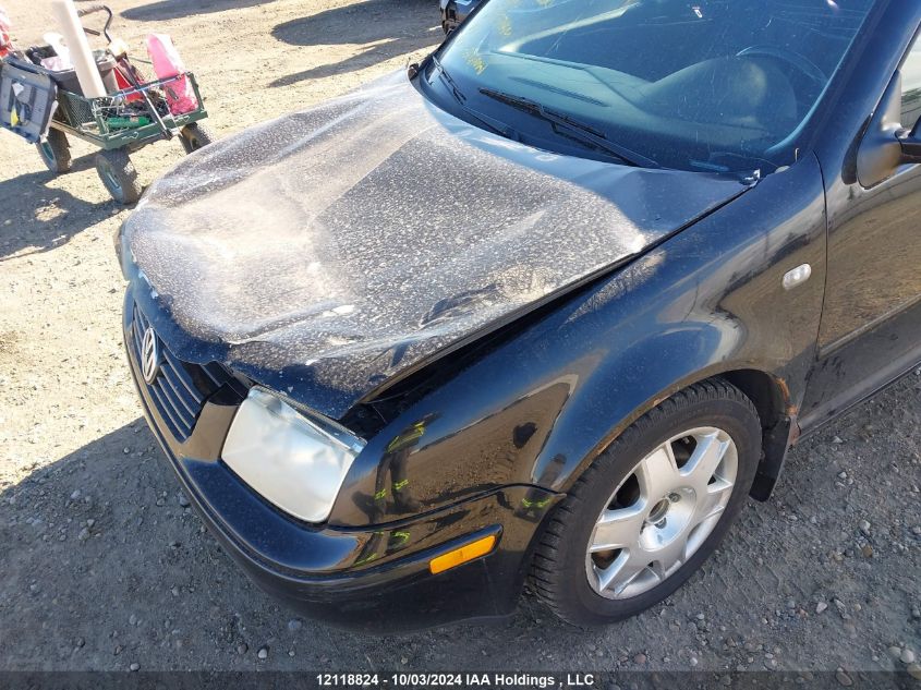 2002 Volkswagen Jetta Glx VIN: 3VWTG29M42M018802 Lot: 12118824