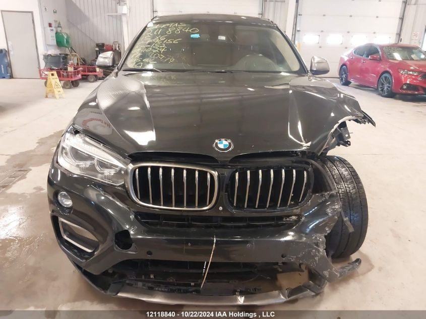 2015 BMW X6 xDrive35I VIN: 5UXKU2C52F0F96156 Lot: 12118840