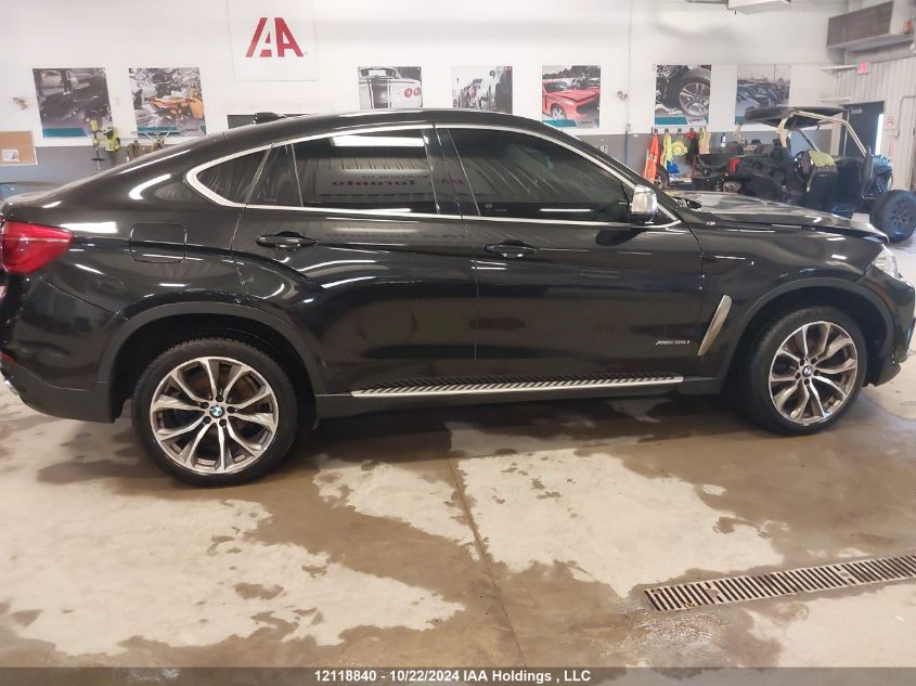 2015 BMW X6 xDrive35I VIN: 5UXKU2C52F0F96156 Lot: 12118840